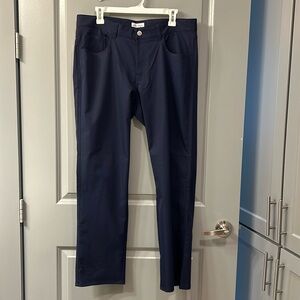 Peter Millar navy pants. New with tags, size 34/30
